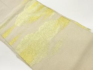 綴れ雲に霞模様織出し名古屋帯